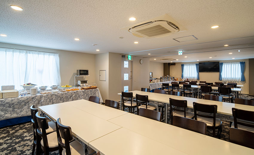 画像:食会場